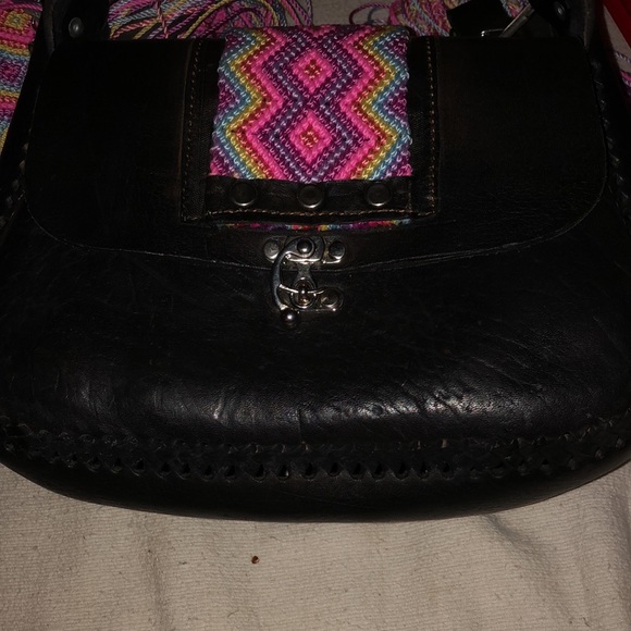 Handmade leather festival bag - Picture 13 of 15